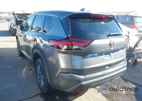 2021 Nissan Rogue S Intelligent Awd z USA, uszkodzony, nr VIN 5N1AT3AB8MC742370